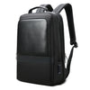Bopai 61-26111 Mochila para computadora portátil de viaje empresarial de gran capacidad con puerto USB + tipo C (negro)