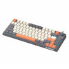 XUNSVFOX K81 Teclado iluminado con cable para oficina de juegos para computadora portátil (brillante)