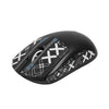 Para Logitech GPW Mouse de 2.ª generación, las pegatinas antideslizantes absorben la pasta de sudor, color: negro, estampado medio envolvente