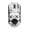 Para Logitech GPW Las pegatinas antideslizantes para mouse de segunda generación absorben la pasta de sudor, color: blanco Impresión completamente envolvente