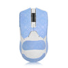 Pegatinas antideslizantes para ratón con patrón de copo de nieve para Razer Viper V2 Pro, envolvente completo azul