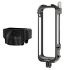 Para Insta360 X4 CYNOVA Metal Rabbit Cage + Juego de cubierta de lente Accesorios protectores (Negro)