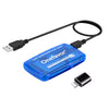 Lector de tarjetas todo en uno Onefavor compatible con tarjeta SM/XD/SD/MMC/MS/CF, modelo: lector de tarjetas+adaptador de 8 pines