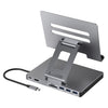 Soporte de estación de acoplamiento tipo C para tableta plegable multifuncional Blueendless 4K/60Hz, especificación: 8 en 1