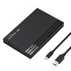 Blueendless MR23S SSD externo para computadora portátil sin herramientas con caja de disco duro móvil SATA de 2,5 pulgadas, especificación: tipo C