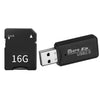 Tarjeta de memoria para cámara digital CCD + lector de tarjetas (16G)