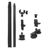 Para Insta 360 ONE X / X2 / X3 Soporte para palo selfie con ventosa superior para automóvil, modelo: Juego 1