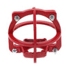 Soporte de cubierta protectora para cabezal de rociador contra incendios sin desmontaje, Estilo: para rociador rojo de 6 puntos