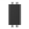Aislador de bucle de tierra de audio RCA Reductor de ruido antiinterferencias Elimina el sonido actual Receptor Bluetooth (elipse)