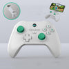 Controlador de juegos inalámbrico Bluetooth Z03 para Switch / IOS / Android / PC / PS3 / PS4, especificaciones: blanco + soporte
