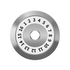 cuchilla de acero de tungsteno del reemplazo del cuchillo de corte de la fibra óptica de la superficie giratoria 16 de 20m m