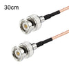 Cable de extensión BNC macho a macho RG316 RF, 30cm, BNC