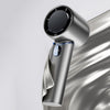 Ventilador de turbina de mano de 120 velocidades, ventilador de motor sin escobillas (gris espacial)