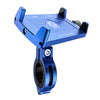 Kewig M7 Bicicleta 4 garras Soporte de navegación de aluminio Soporte para teléfono celular para ciclismo al aire libre (Azul)