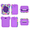 Para Bitzee Magicals Cubierta protectora de silicona para máquina de juegos electrónica digital para mascotas (púrpura claro)
