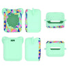 Para Bitzee Magicals Cubierta protectora de silicona para máquina de juegos electrónica digital para mascotas (verde menta)