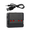 Cargador USB para aviones con batería de litio de uno a cuatro de 3,7 V (puerto XH2.54)