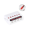 Cargador USB para drones con batería de litio de 3,7 V de uno a seis, color: puerto JST blanco