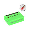 Cargador USB para drones con batería de litio de 3,7 V de uno a seis, color: verde Puerto XH4.0