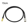 Cable coaxial BNC hembra a SMB macho RG174 de 15 cm