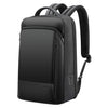 Bopai 61-53111 Mochila para portátil empresarial impermeable de gran capacidad con puerto USB + tipo C (negro)