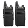 RETEVIS RT22 Hotel Mini Walkie Talkie con intercomunicador inalámbrico bidireccional de carga (Frecuencia de la UE sin enchufe)