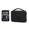 Estuche para cámara deportiva Cwatcun H91 de tamaño mediano, portátil, impermeable, EVA, bolsa de almacenamiento para cámara digital (negro)