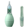 Aspirador nasal antirreflujo para bebés TEN-M JOURNEY Limpiador nasal tipo bomba para bebés (verde)