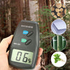Detector de humedad y temperatura de madera con pantalla LCD digital de 2 pines MD-2G