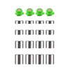 Para PS5 20 unids/set Gamepad botones de Metal cabeza de seta Base magnética juego de accesorios de llaves cruzadas
