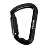 Kits de supervivencia con mosquetón de carga para escalada en roca al aire libre XINDA XD-8128, color: automático, negro