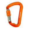 Kits de supervivencia con mosquetón de carga para escalada en roca al aire libre XINDA XD-8128, color: naranja roscado