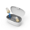 Audífono invisible TWS intraauricular Z-68, amplificador de sonido digital con caja de carga (color piel)