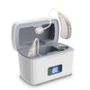 Audífono digital recargable Z-126 con amplificador de sonido para colgar en la oreja (plateado)