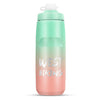 Botella de agua para bicicleta WEST BIKING de 750 ml, portátil, para exteriores, para ciclismo, color: verde, rosa degradado