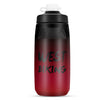 Botella de agua para bicicleta WEST BIKING de 620 ml, portátil, para exteriores, para ciclismo, color negro y rojo degradado