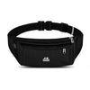 Riñonera deportiva para exteriores OUDU, para hombre y mujer, impermeable, para teléfono móvil (negro)