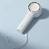 Ventilador turbo portátil pequeño recargable de mano JisuLife FA42, color blanco, 2000 mAh