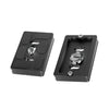 BEXIN PU-60C para cámara SLR tipo Arca Placa de liberación rápida de PU Placa de liberación rápida con cabezal esférico CNC de aleación de aluminio