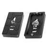 BEXIN PU-70C para cámara SLR tipo Arca Placa de liberación rápida de PU Placa de liberación rápida con cabezal esférico CNC de aleación de aluminio