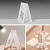 Pizarra blanda plegable con reflector, pantalla reflectante de PVC, herramienta fotográfica impermeable, estilo 3 paneles