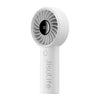 Ventilador portátil pequeño recargable JisuLife Life4, capacidad de batería: 3600 mAh, color gris