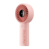 Ventilador portátil pequeño recargable JisuLife Life4, capacidad de batería: 3600 mAh, color rosa