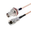Cable adaptador RF RG179 de 30 cm CC4 macho a BNC hembra