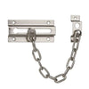 Cadena de seguridad para puerta, cerradura antirrobo para puerta de casa, cerradura de cadena para ventana, estilo: cuadrada, plateada