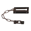 Cadena de seguridad para puerta, cerradura antirrobo para puerta de casa, cerradura de cadena para ventana, estilo: cuadrado, bronce rojo
