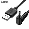 Cable de carga USB a CC JINGHUA U550C Cable de alimentación para pequeños electrodomésticos, interfaz: 3,5 mm