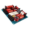 Divisor de altavoces de escenario de cruce de audio de 3 vías de alto, medio y bajo 3509A (modelo B rojo)