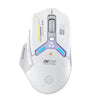 Ratón inalámbrico para juegos Bluetooth de tres modos Inphic IN9 (edición silenciosa blanca)