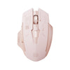 Ratón inalámbrico para juegos Inphic F8 2.4G con carga silenciosa (color té con leche)